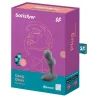 Satisfyer Plug vibrant connecté Deep Diver Satisfyer 8 x 3.3cm Noir